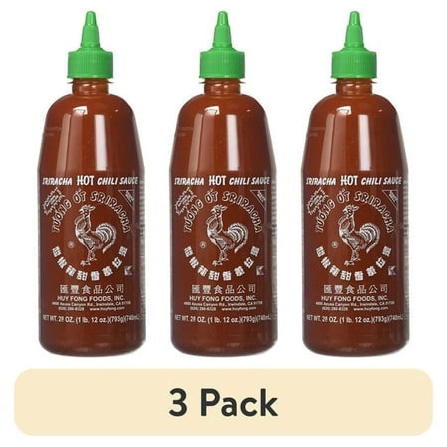 Sriracha Hot Chili Sauce, 28oz (793g) Bottle