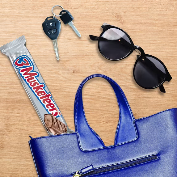 ( 2 pack)3 Musketeers Candy Milk Chocolate Bars Bulk - 1.92 oz