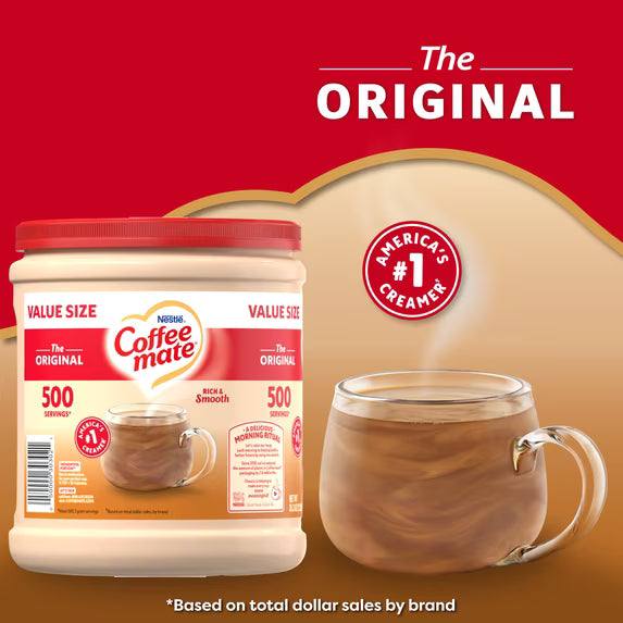 (pack of 2)Coffee mate Original Powder Coffee Creamer, 35.3 oz