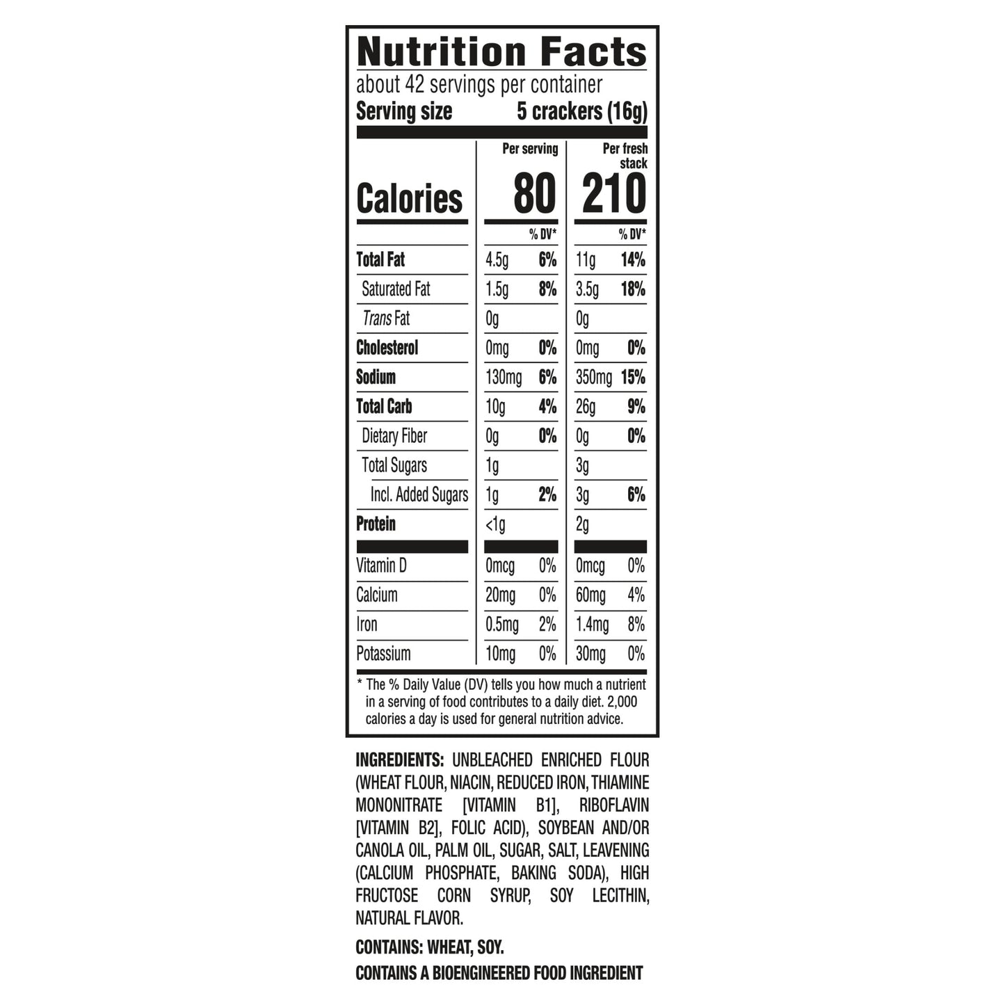 RITZ Fresh Stacks Original Crackers, Party Size, Travel Snacks, 23.7 oz (16 Multi Snack Packs)