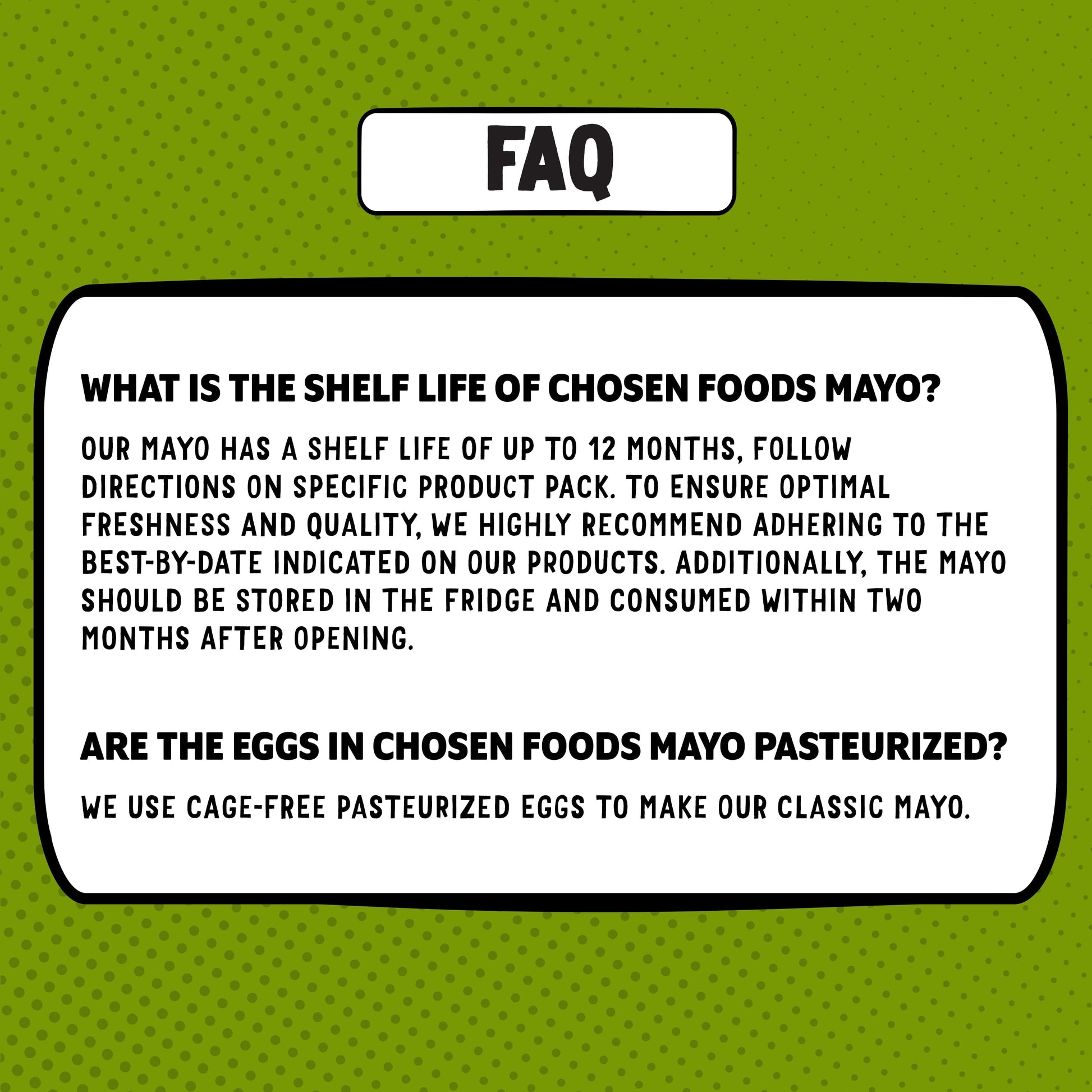 Chosen Foods 100% Pure Avocado Oil Classic Mayo 12 oz Jar