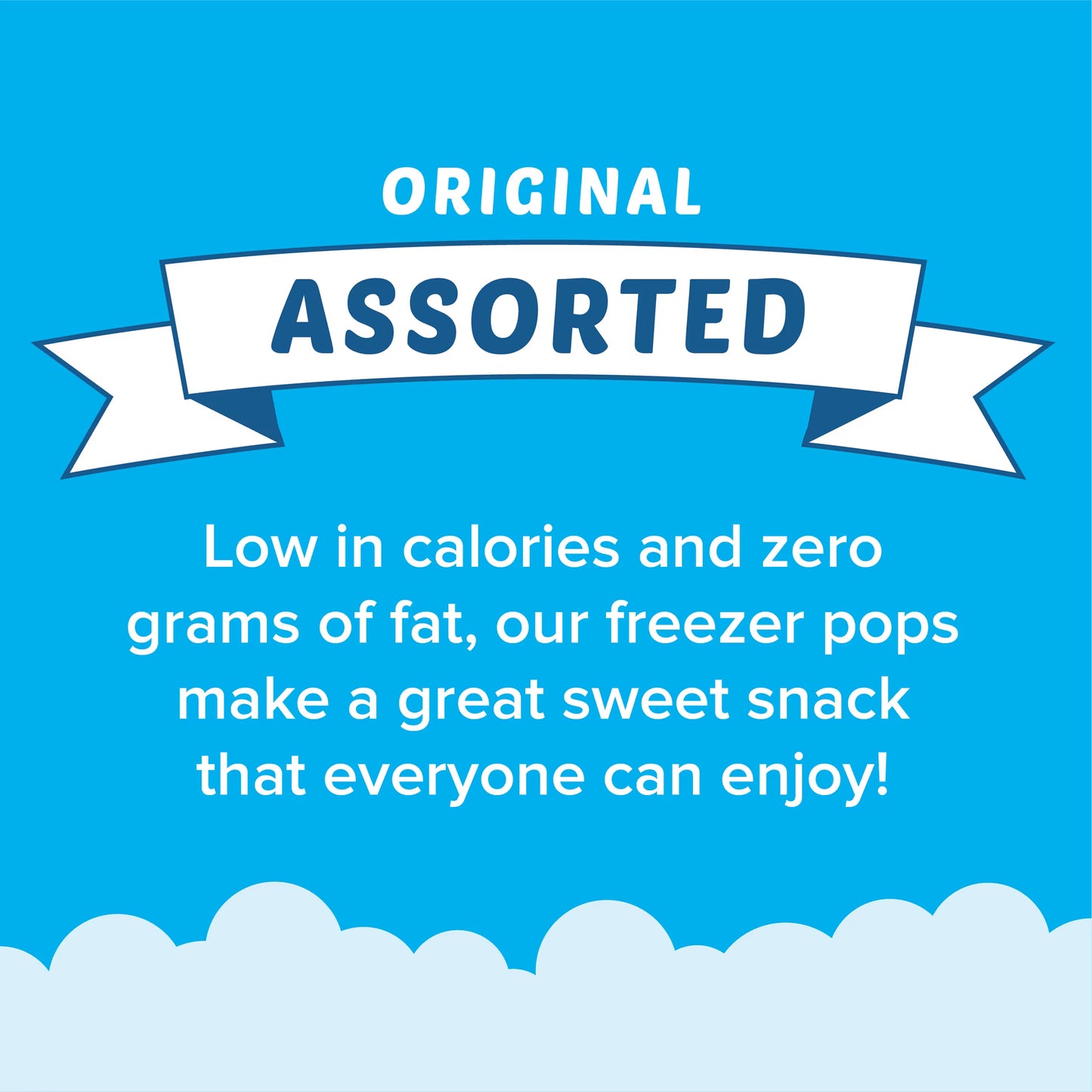 (2 pack) Fla-Vor-Ice Assorted Gluten-Free Freezer Ice Pops, 1.5 oz, 100 Count