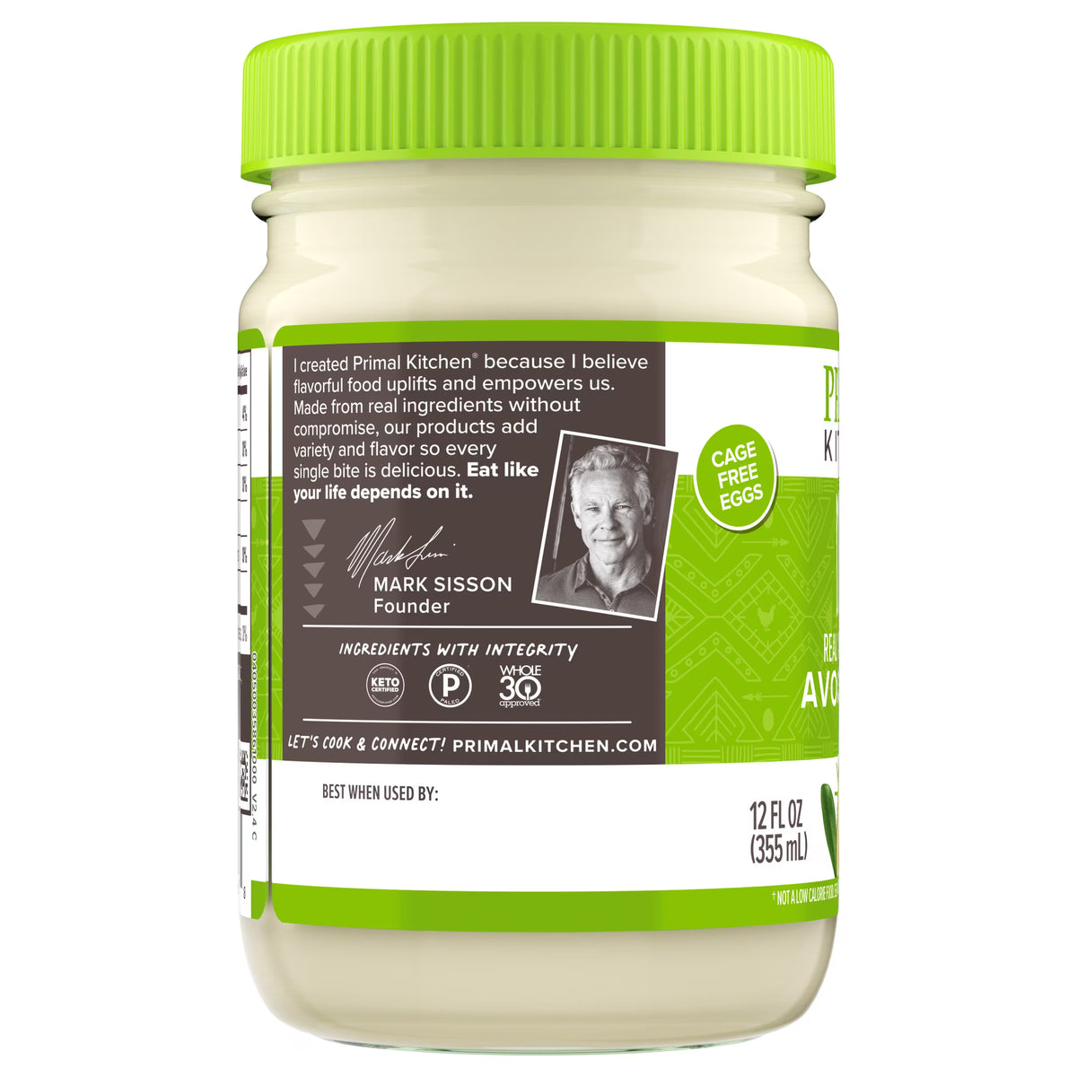 (pack of 2)Primal Kitchen Avocado Oil Mayo 12 oz