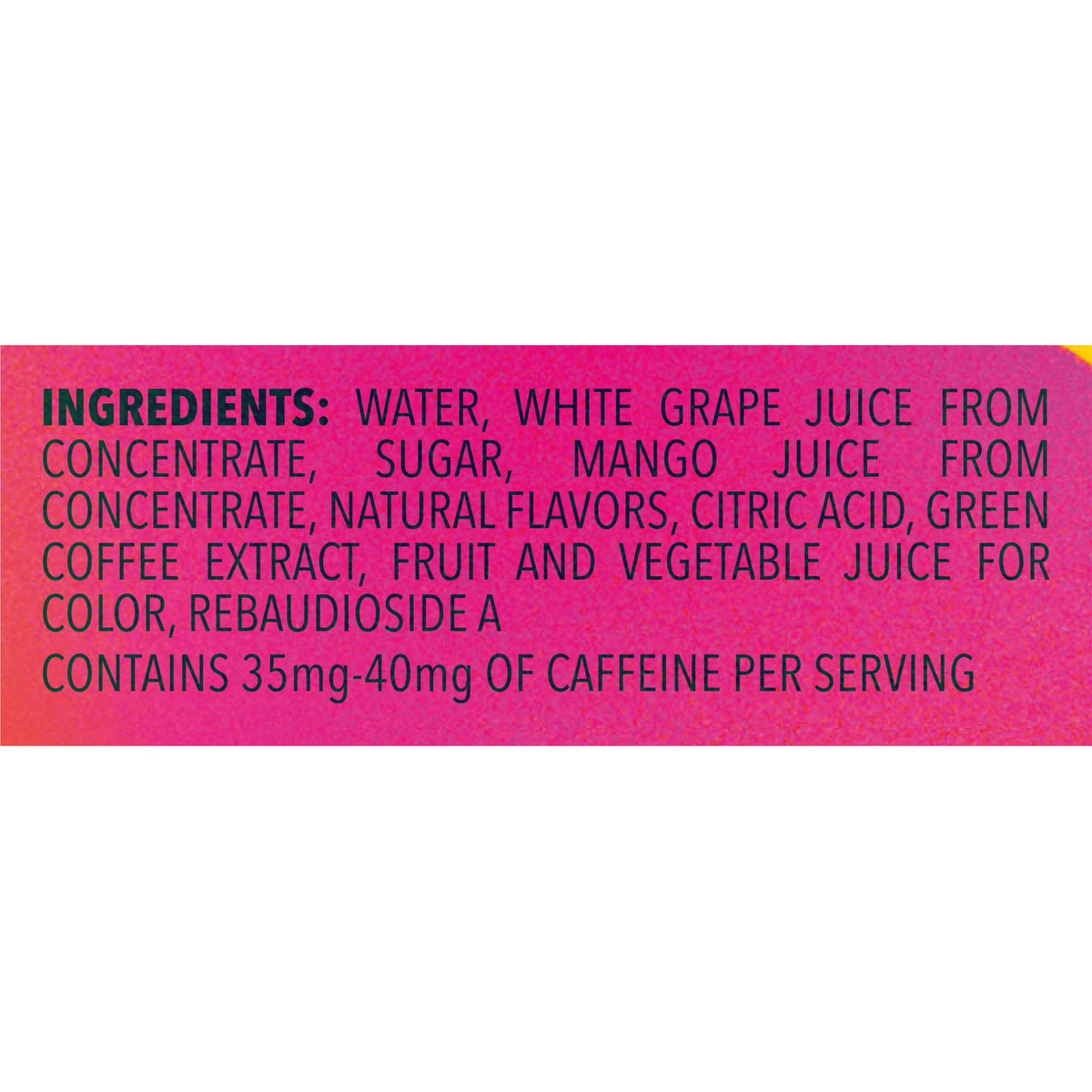 Starbucks Refreshers Concentrate Mango Dragonfruit, Refreshing Drink, Cold Drinks 32 fl oz