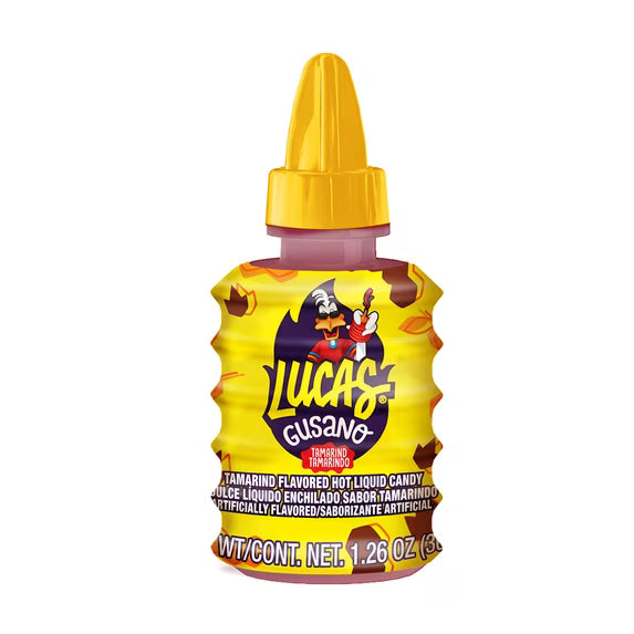 ( pack of 2)Lucas Gusano Tamarind Candy, 1.26 oz, 10 Pieces