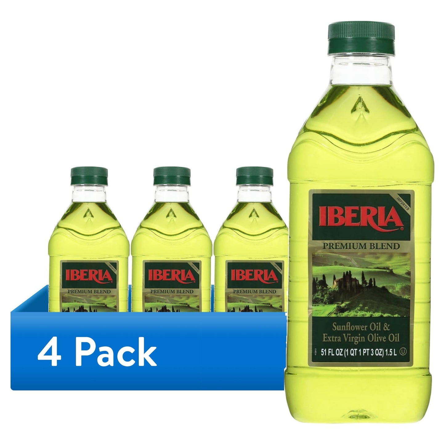 Iberia Premium Blend Sunflower Oil & Extra Virgin Olive Oil 51 fl oz