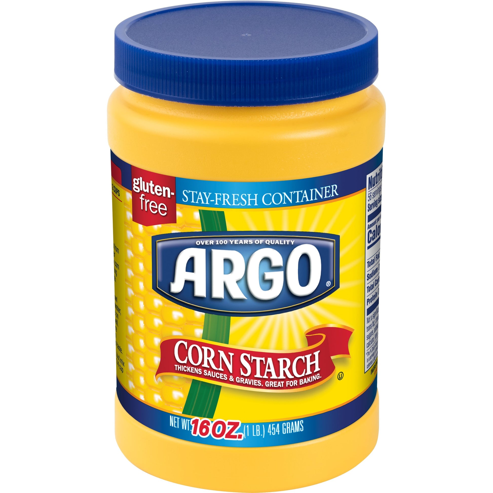 (3 pack) Argo 100% Pure Corn Starch, 16 Oz