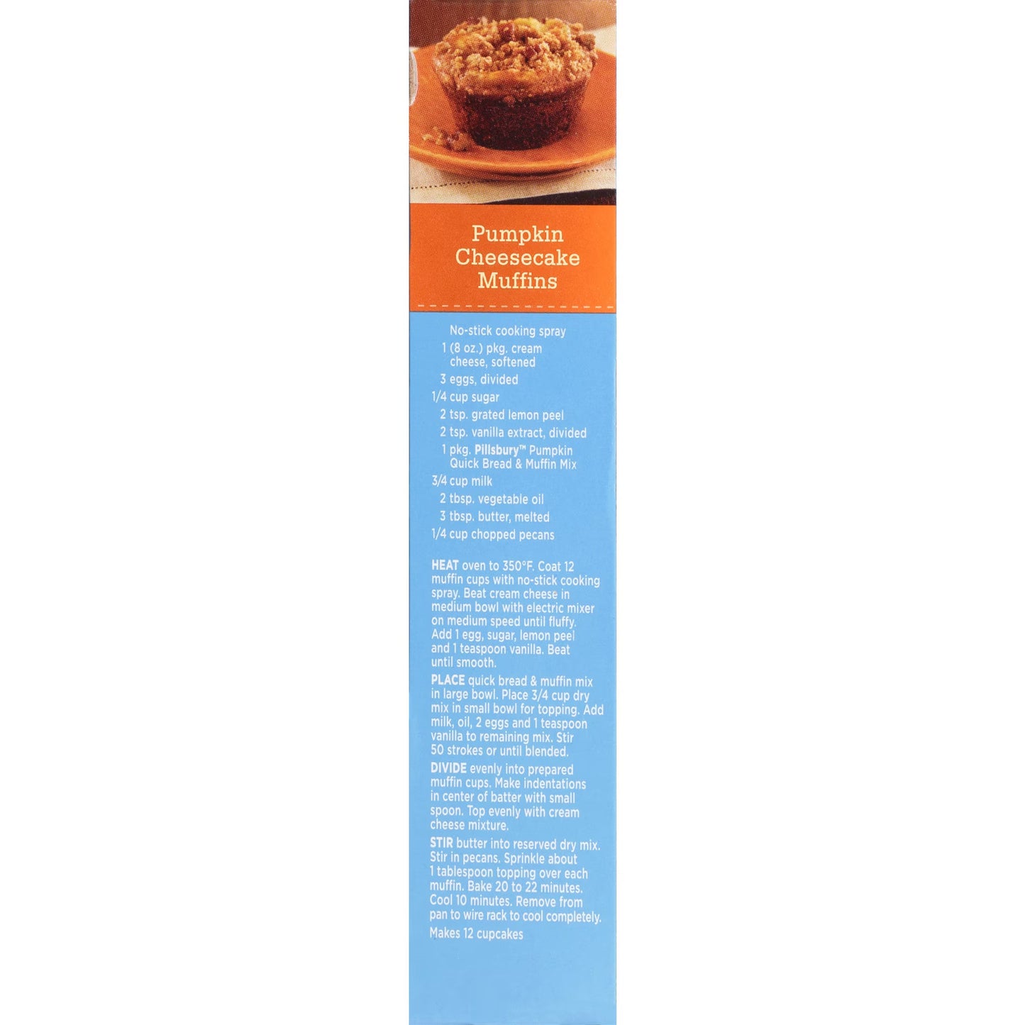(3 pack) Pillsbury Pumpkin Quick Bread and Muffin Mix, 14 oz Box
