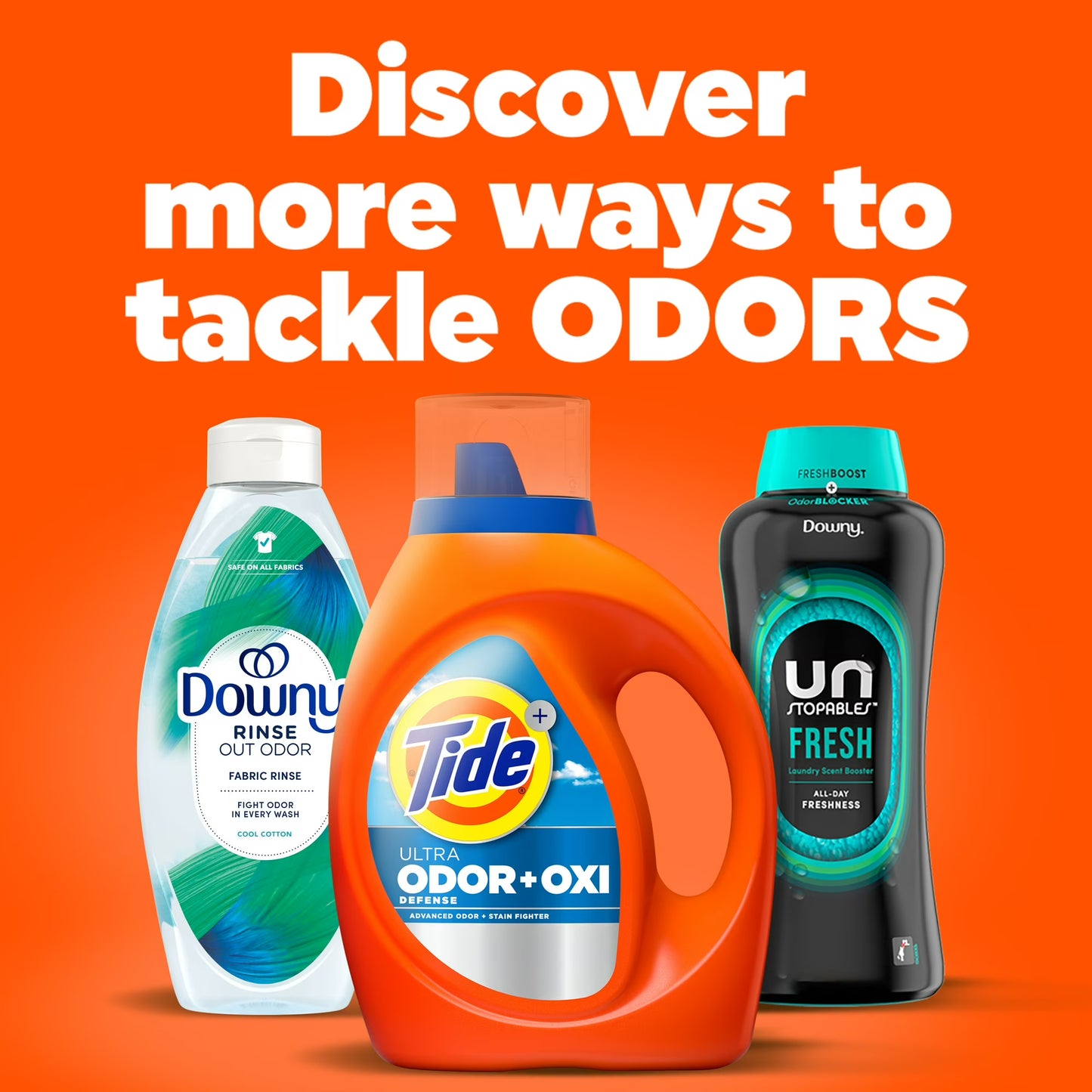 Tide Ultra Odor Defense Plus Oxi Liquid Laundry Detergent, 73 fl oz, 52 Loads