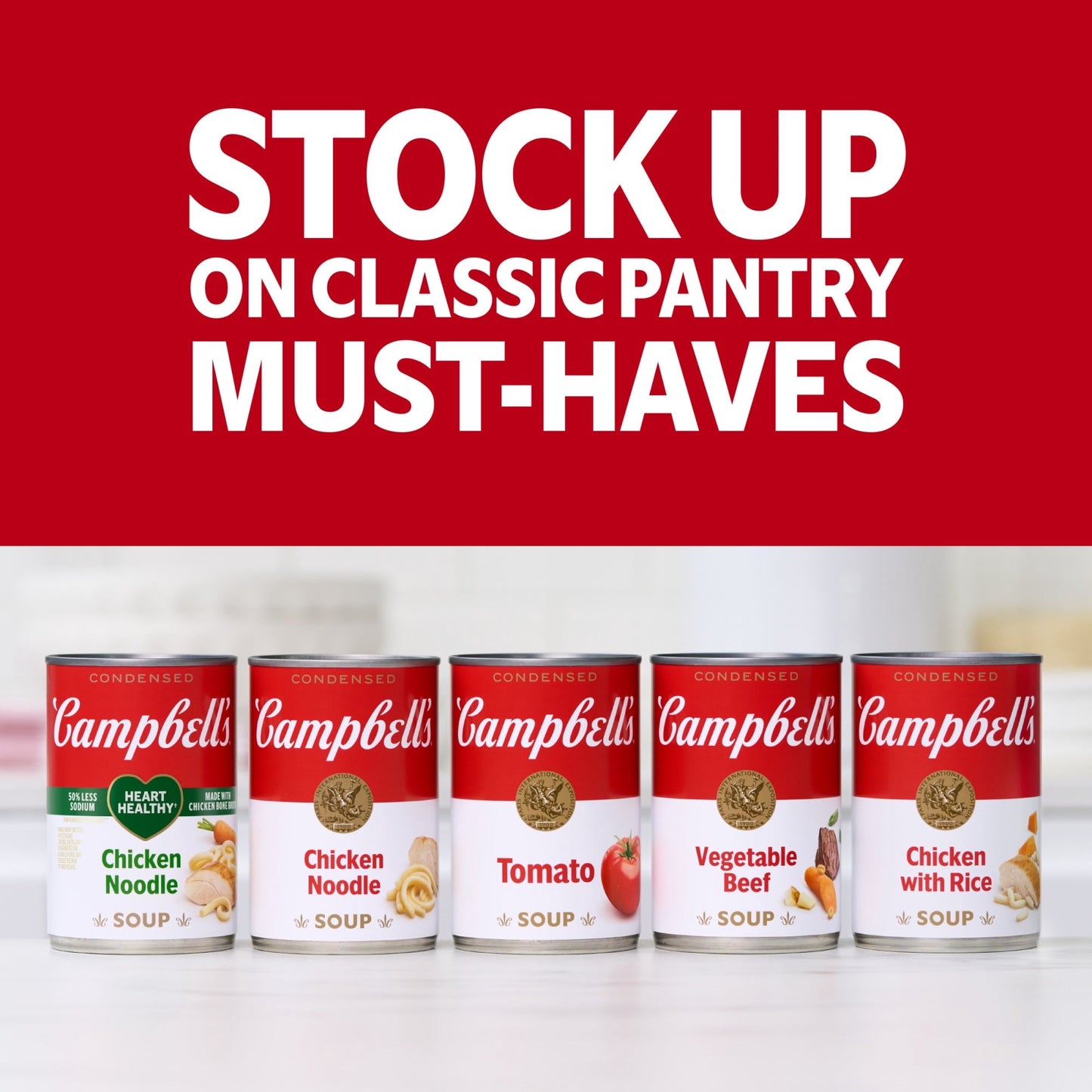 Campbell's Condensed Tomato Soup, 10.75 oz Can (4 Pack)