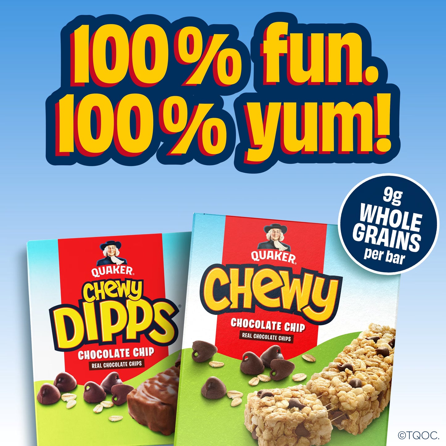 (4 pack) Quaker Chewy Granola Bars, 3 Flavor Variety Pack, 30.4 oz, 36 Count