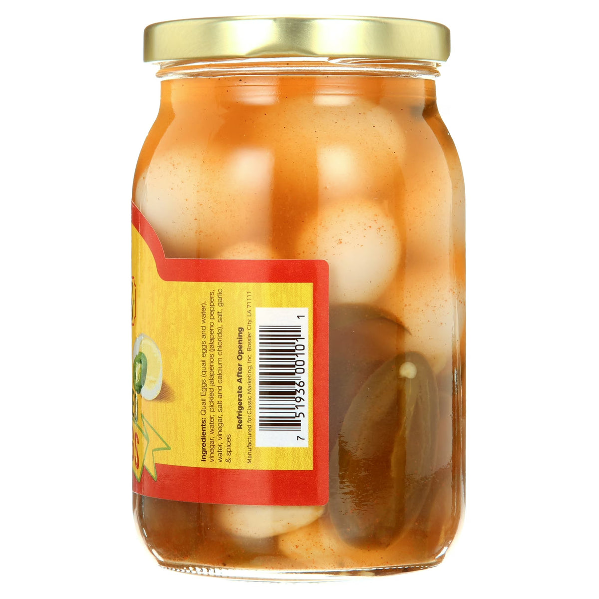 (2 pack) 7 Farms Cajun Pickled Quail Eggs