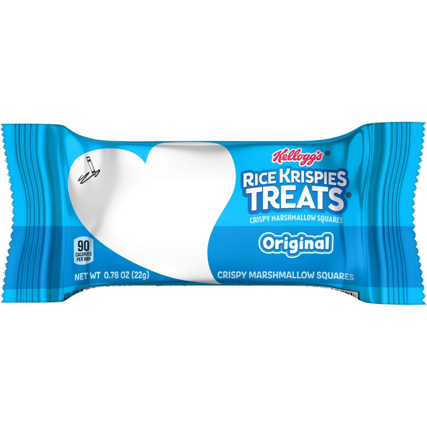 Rice Krispies Treats Original Chewy Crispy Marshmallow Squares, Snacks Value Pack, 31.2 oz, 40 Count