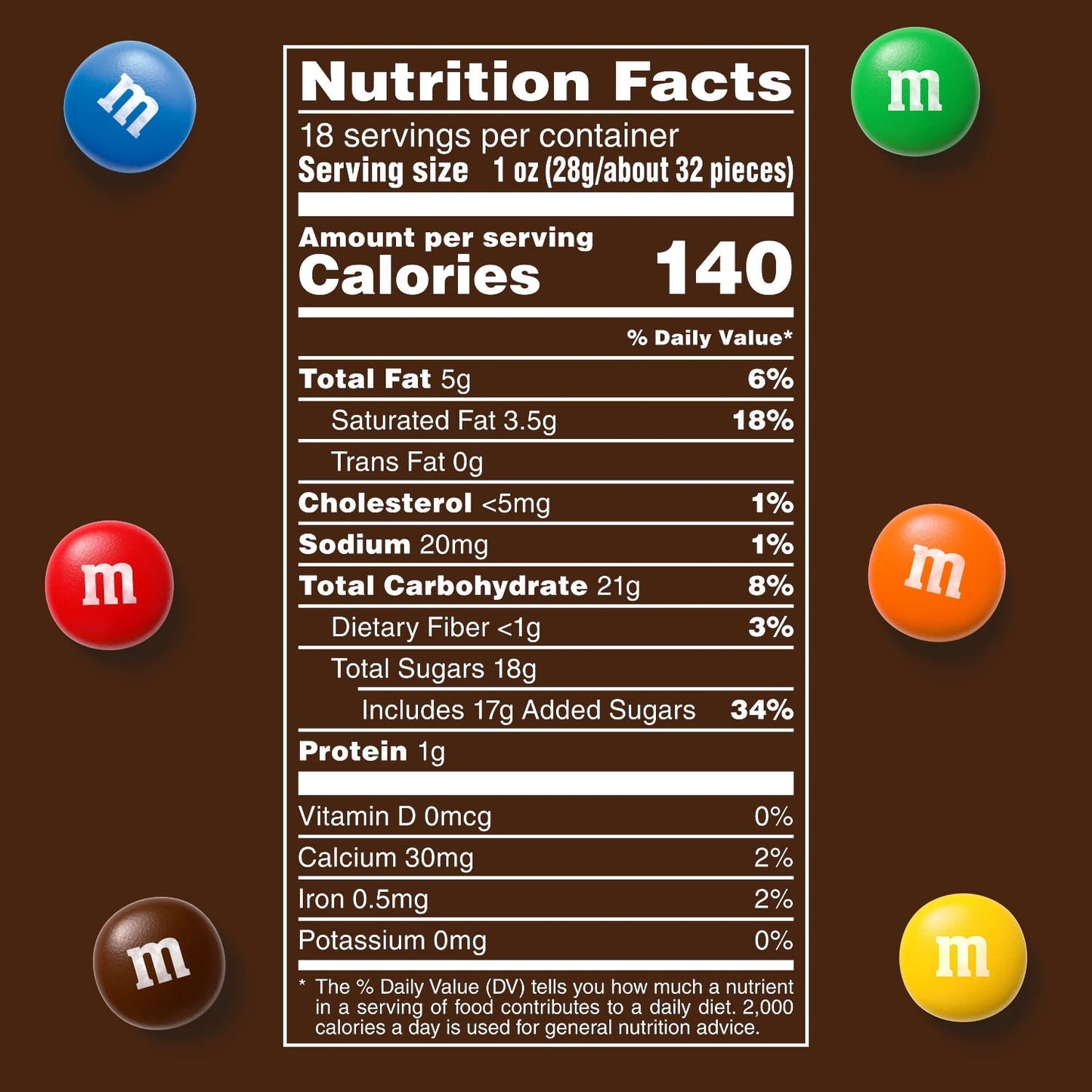 M&M's Milk Chocolate Candy Family Size - 18 oz Bag