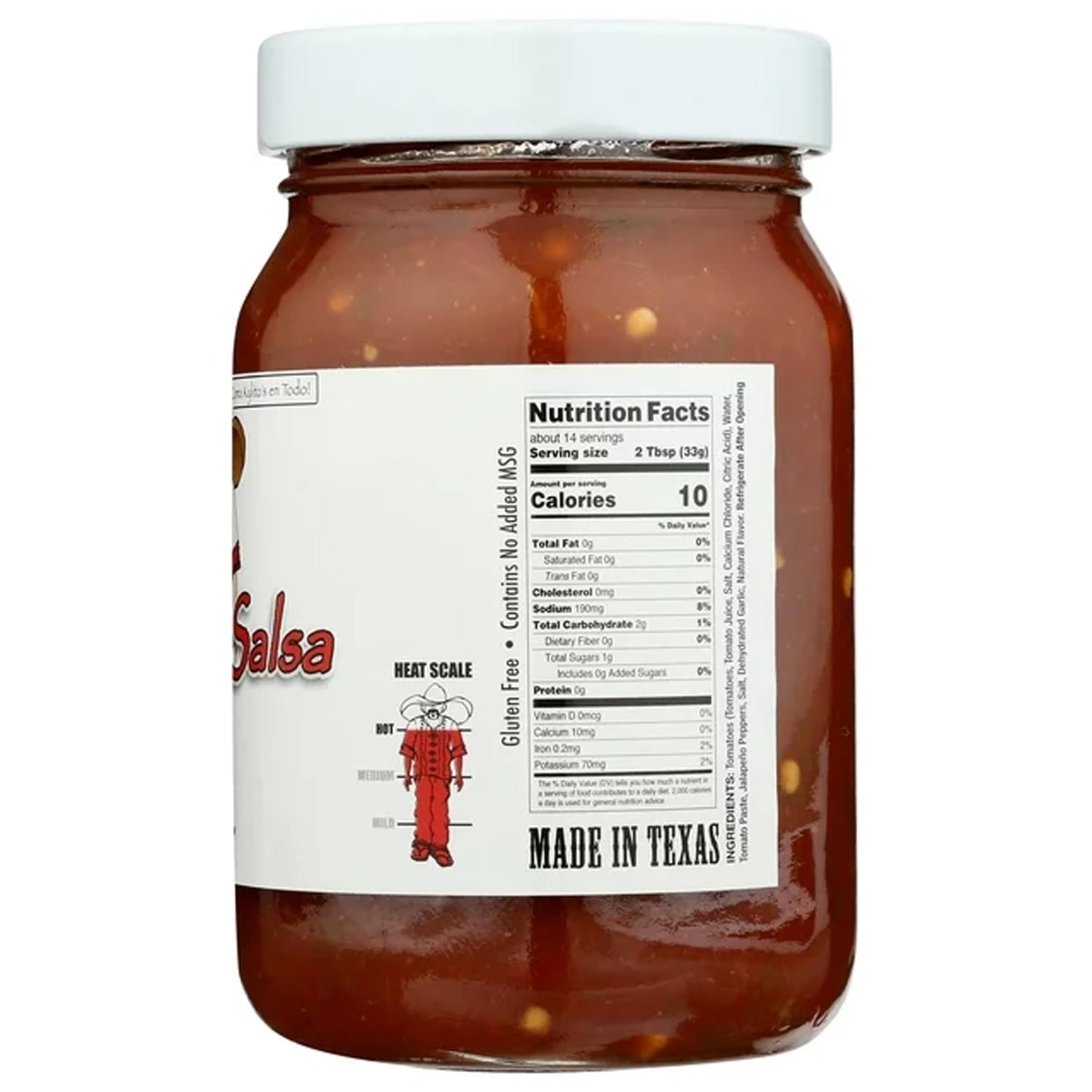 Kylito's Salsa 16oz Jar (Pack of 3) (Choose Flavor Below) (Hot - Hot) by Kylito's