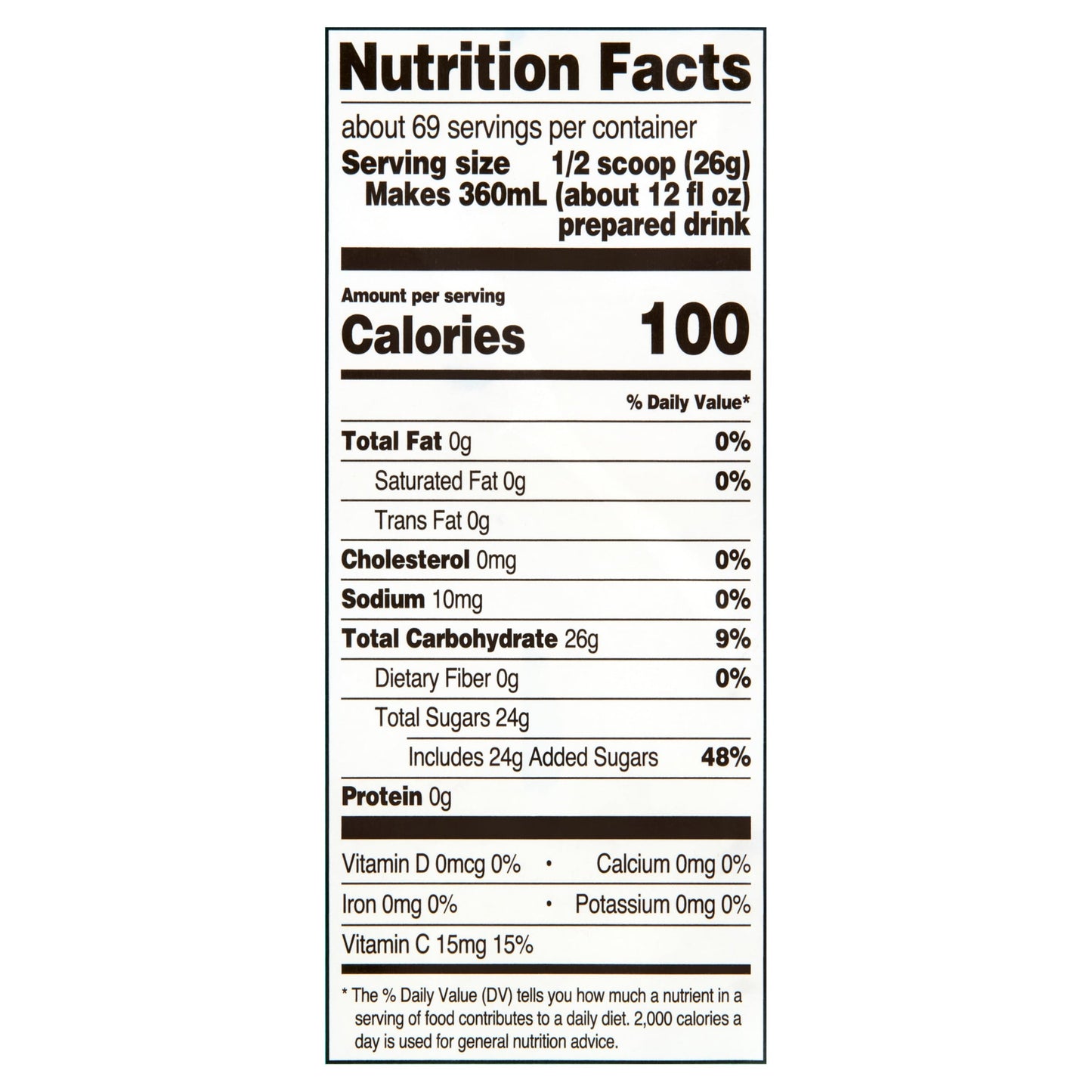 Great Value Lemonade, 26 Quart