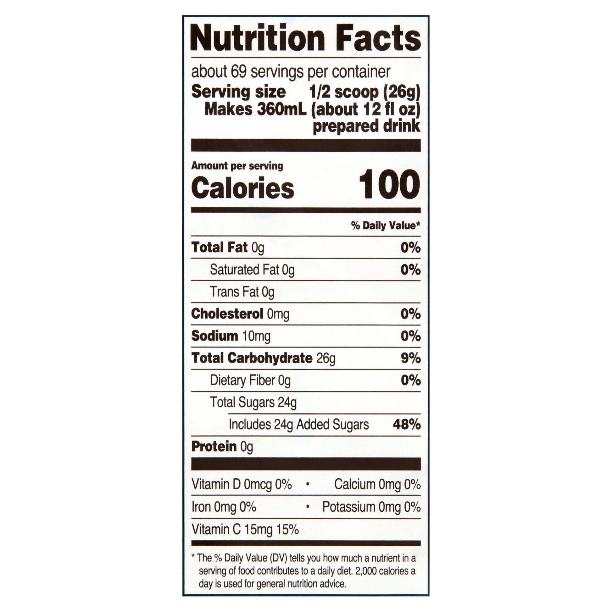 Great Value Lemonade, 26 Quart