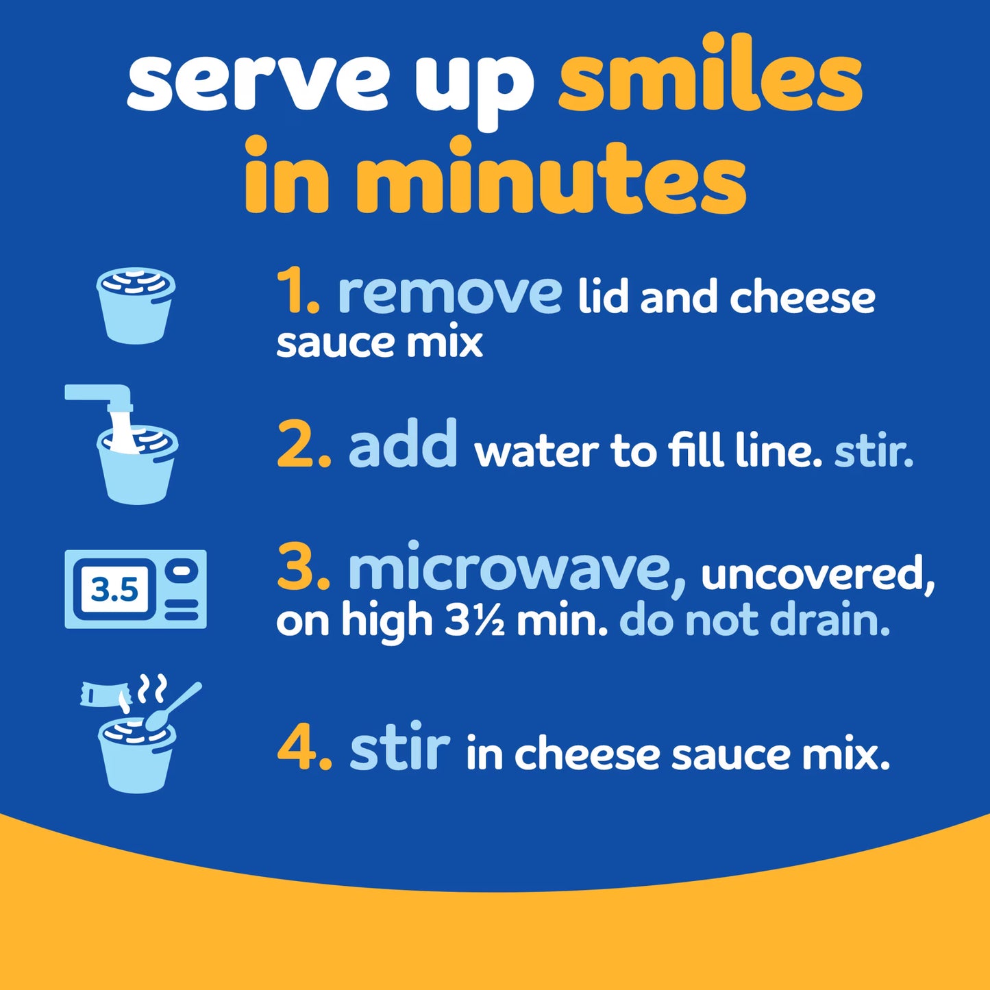 Kraft Mac and Cheese, 8 Cups, for Easy Dinner or Dinner Sides, Original Flavor, No Artificial Flavors, Preservatives or Dyes, 2.05 oz