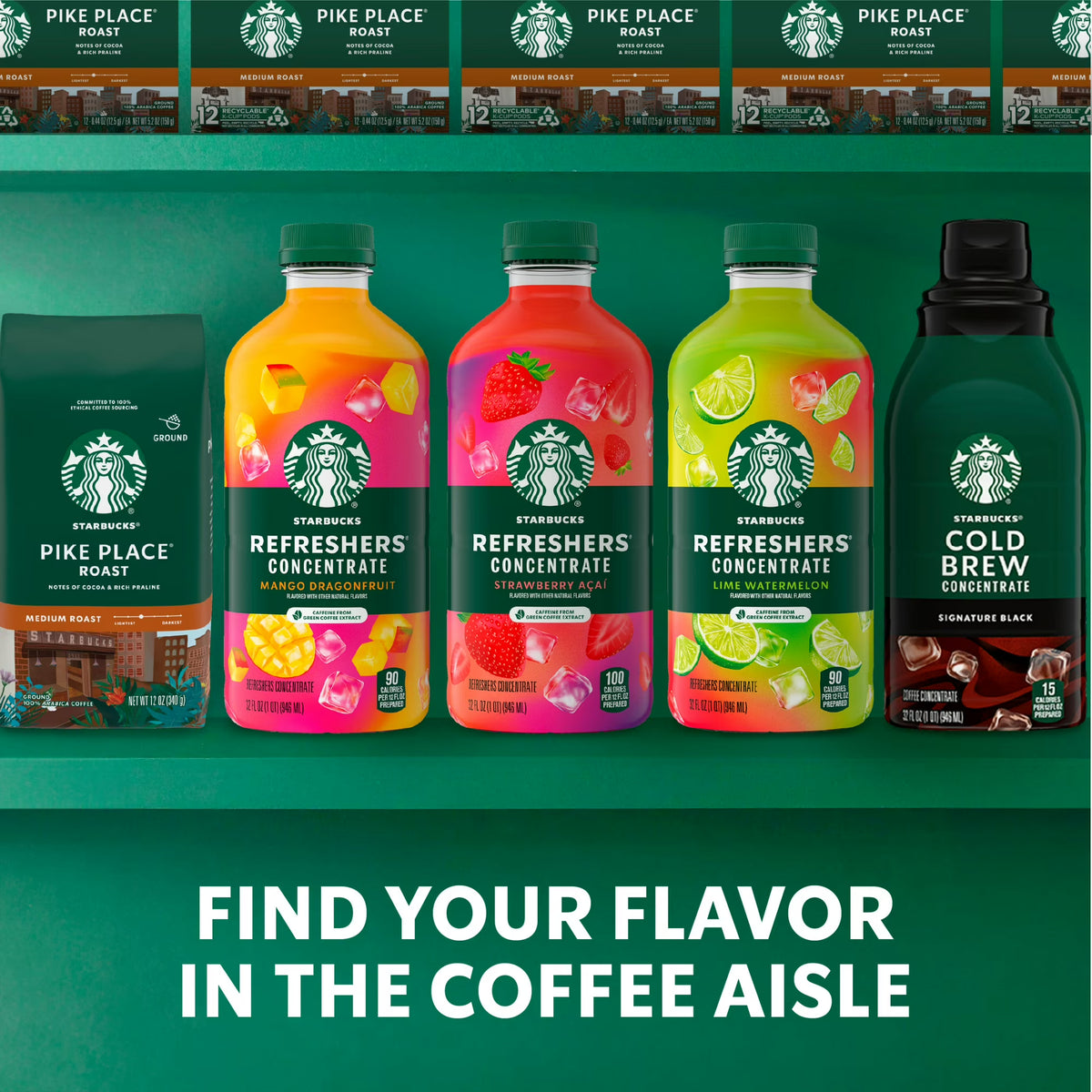 Starbucks Refreshers Concentrate Mango Dragonfruit, Refreshing Drink, Cold Drinks 32 fl oz