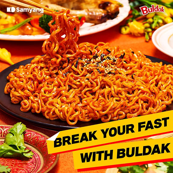 (8 pack) Samyang Buldak Rosé Spicy Chicken Instant Ramen Noodles, 5 Pack, 4.93 oz Bags