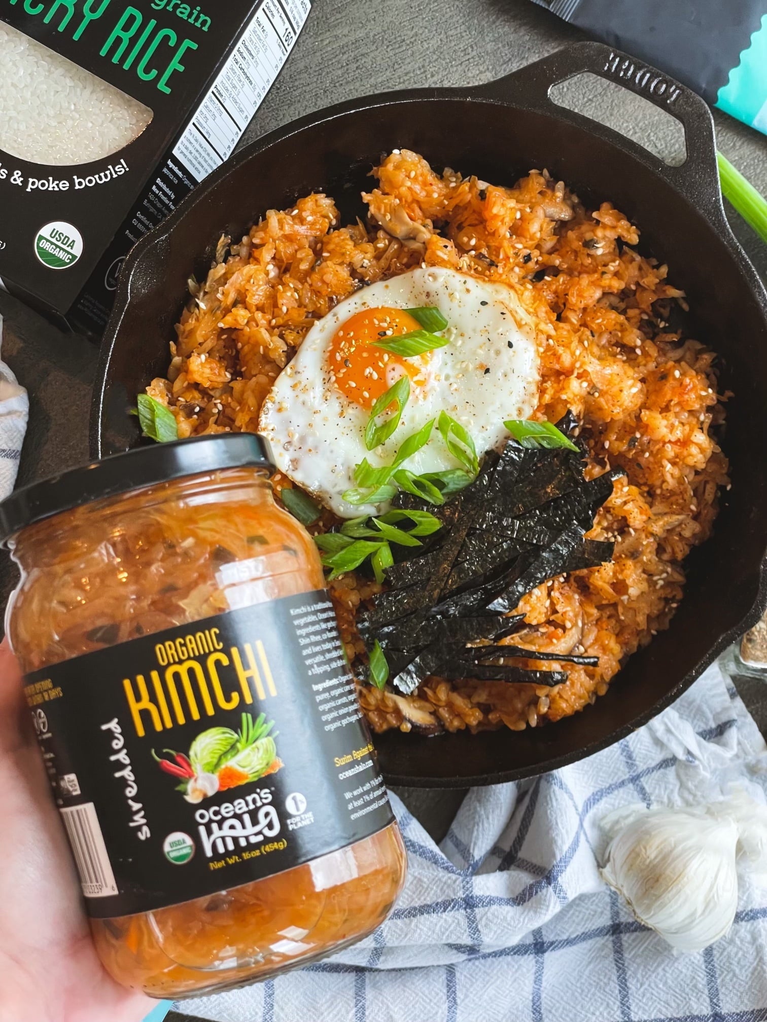 Ocean's Halo Organic Kimchi, Shelf Stable, 16 oz