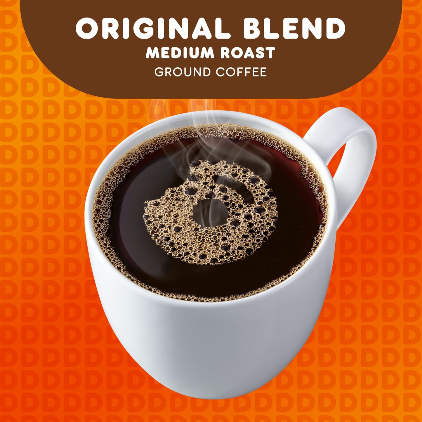 Dunkin’ Original Blend Medium Roast Coffee, Keurig K-Cup Pods, 10 Count Box