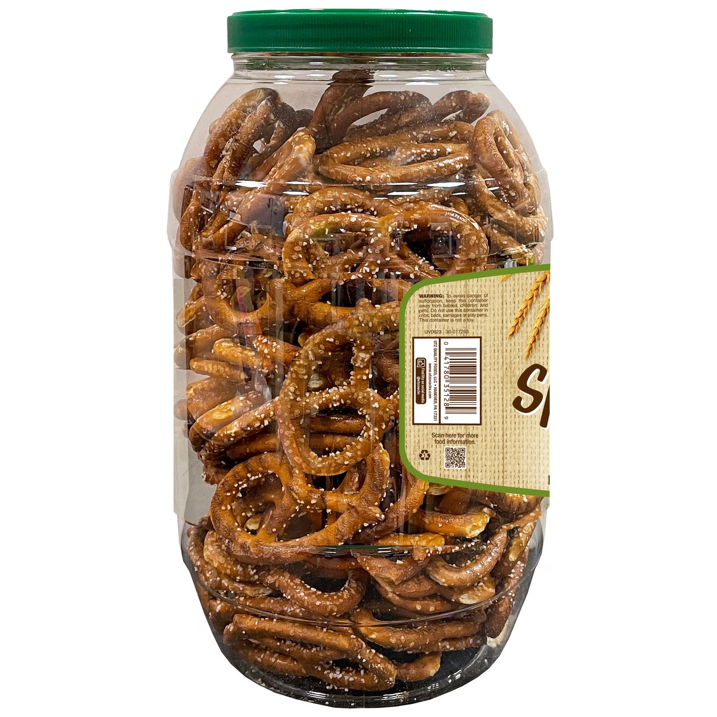 (pack of 3)Utz, Specials Pretzels, 26 oz Barrel