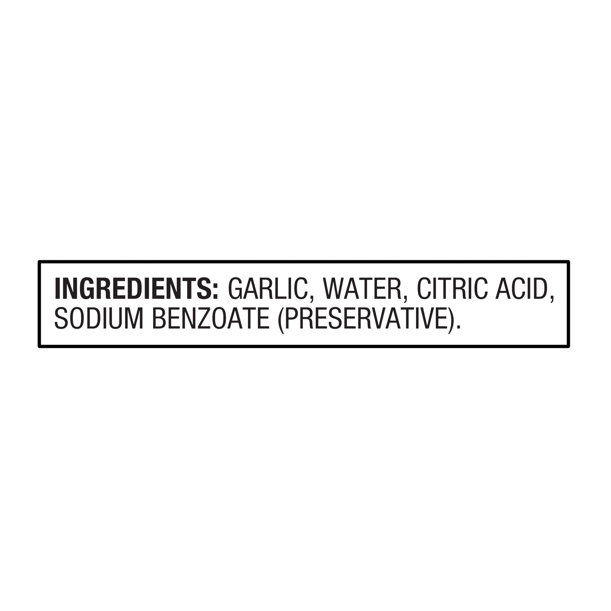Great Value Family Size Minced Garlic in Water, 32 oz Jar