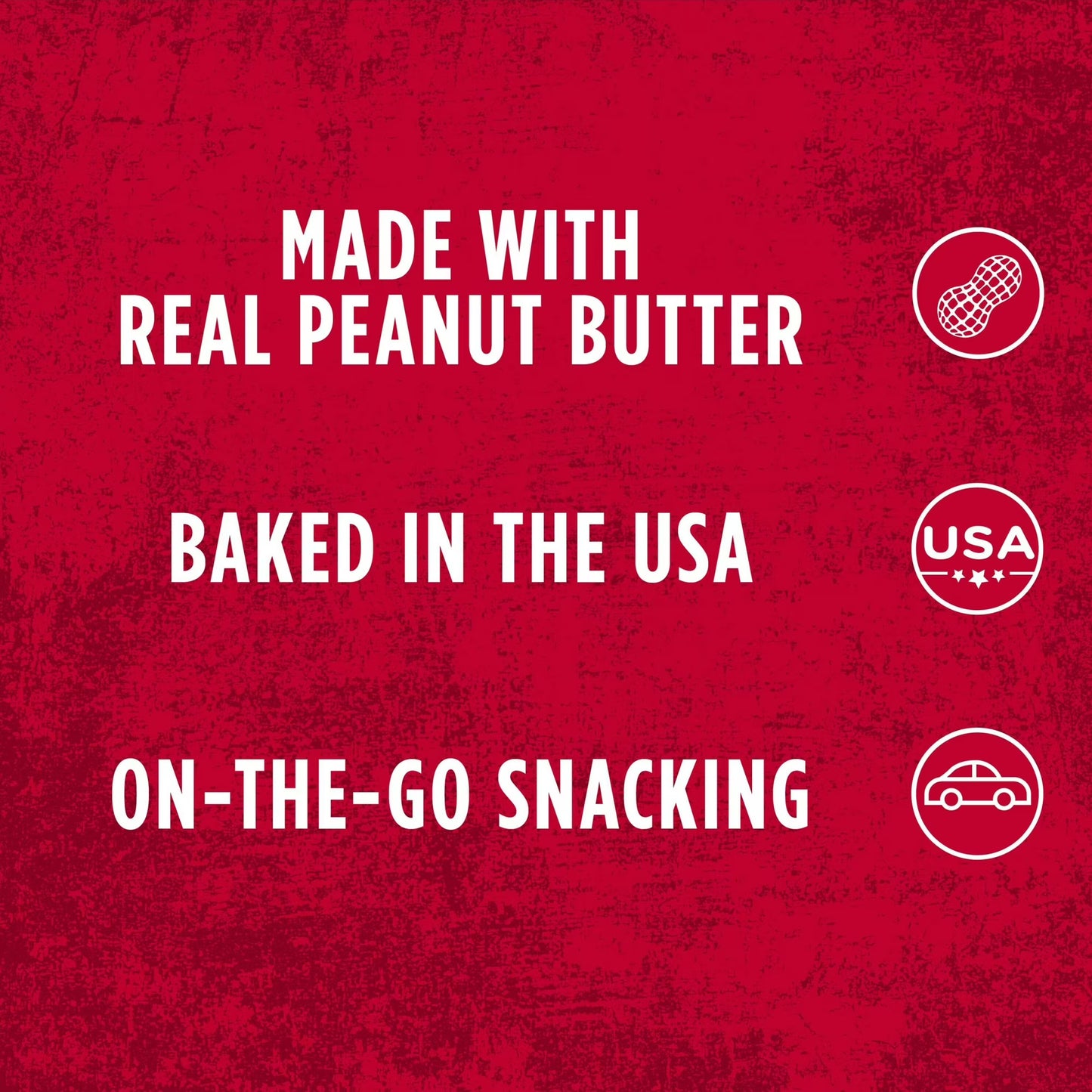 Austin Peanut Butter On Toasty Sandwich Crackers, Lunch Snacks, 20 Count