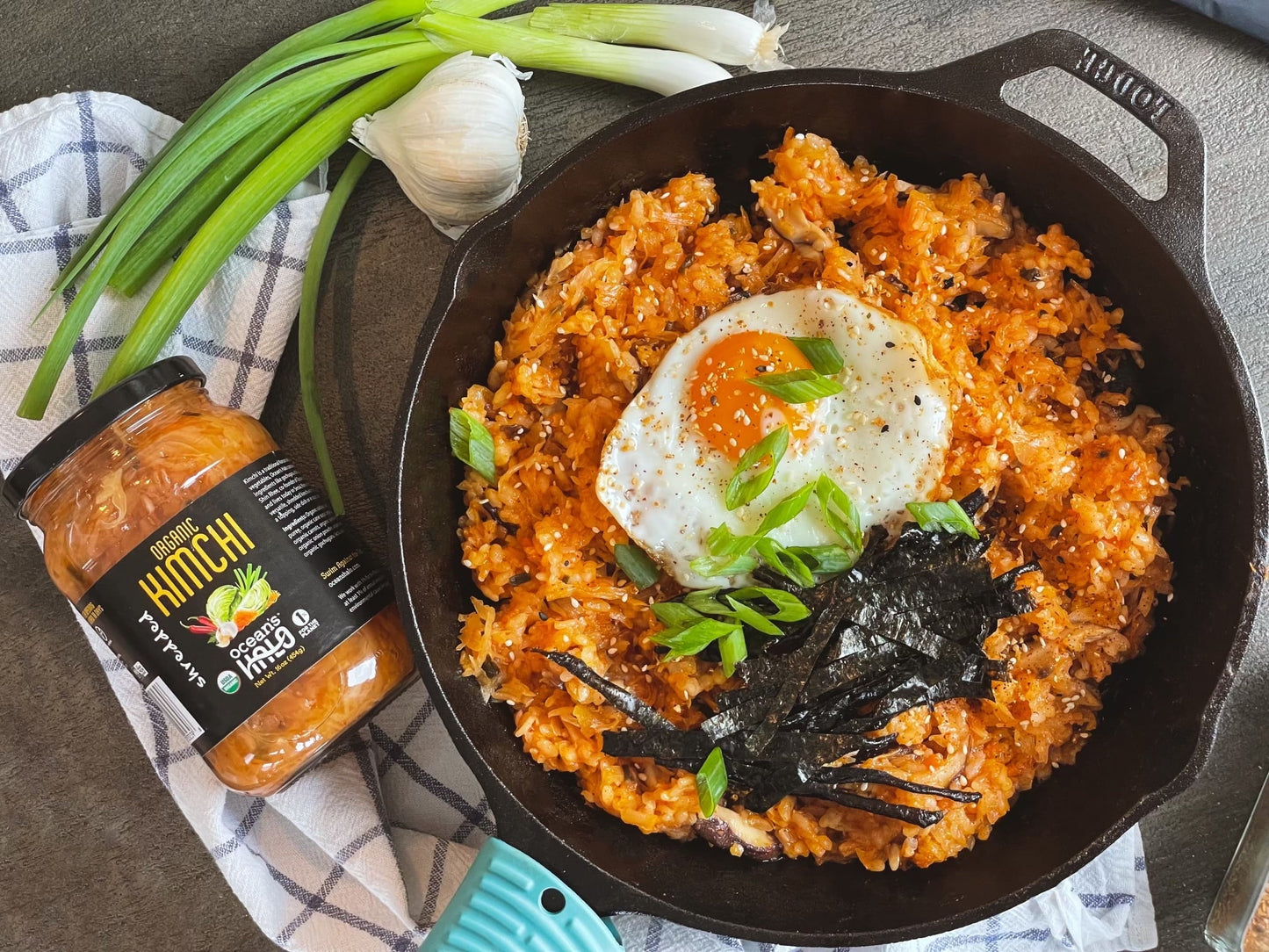 Ocean's Halo Organic Kimchi, Shelf Stable, 16 oz