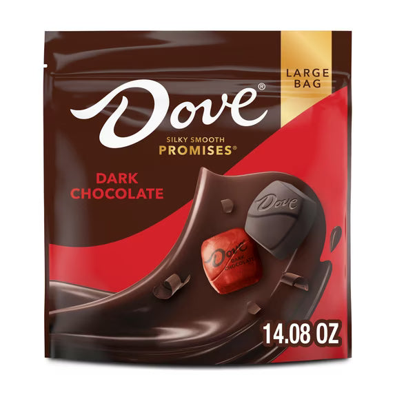 Dove Promises Dark Chocolate Candy - 14.08 oz Large Bag(pack of 2)