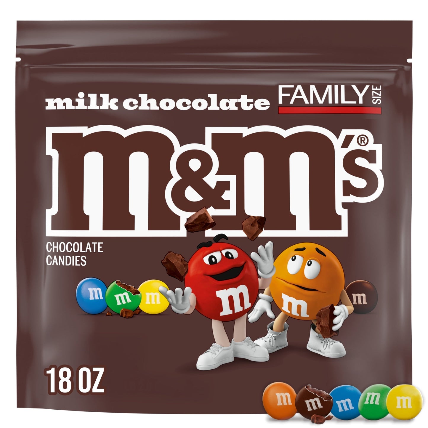M&M's Milk Chocolate Candy Family Size - 18 oz Bag