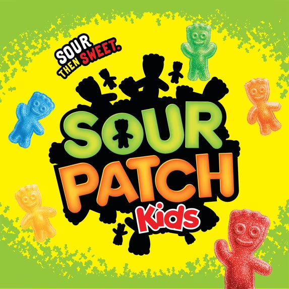 SOUR PATCH KIDS Soft & Chewy Gummy Candy, Family Size, Bulk Candy, 1.8 lb( pack of 3)