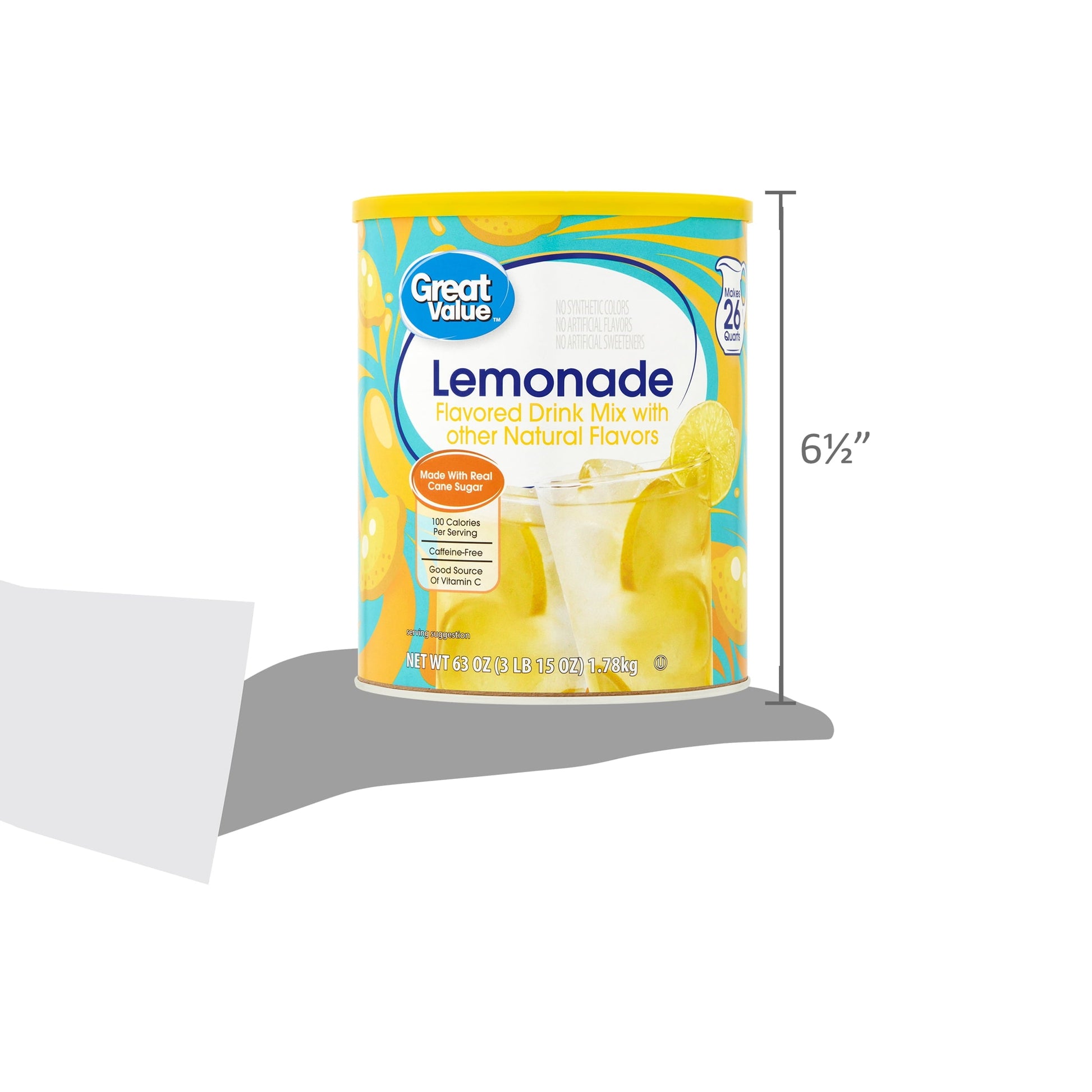 Great Value Lemonade, 26 Quart