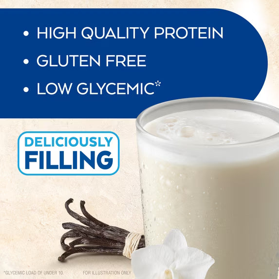 (3 pack) Atkins Protein Shake, Creamy Vanilla, Keto Friendly, Gluten Free, 4 Ct