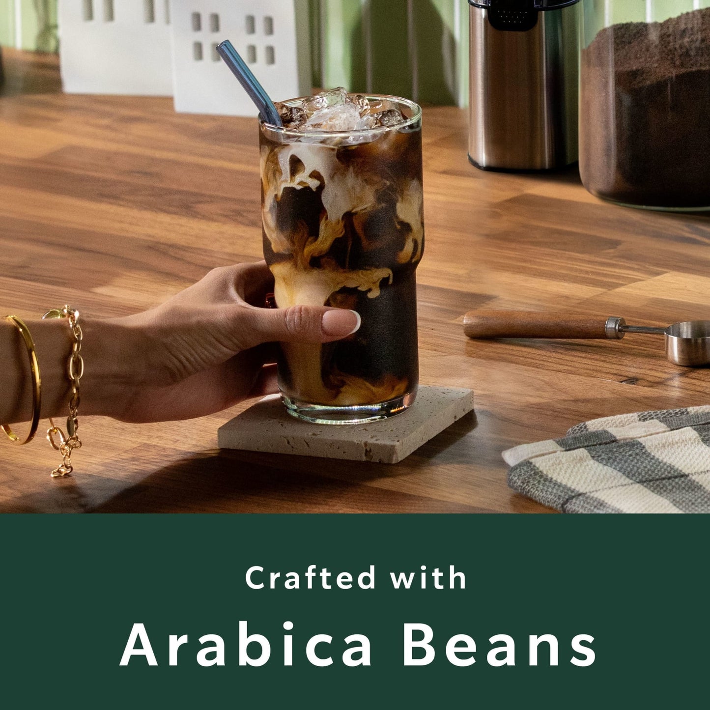 Starbucks Caramel, Ground Coffee, Flavored Hot or Iced Coffee, 11 oz