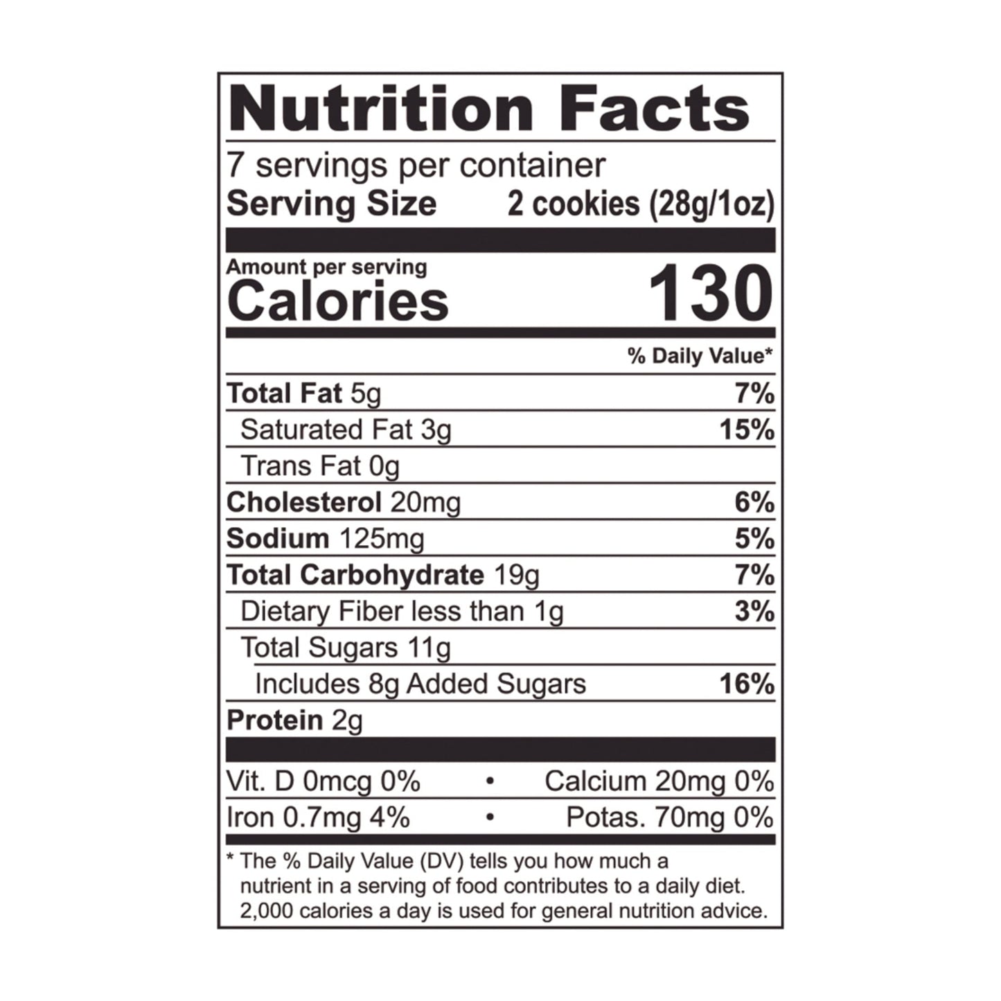 Tate's Bake Shop Oatmeal Raisin Cookies, 7 oz