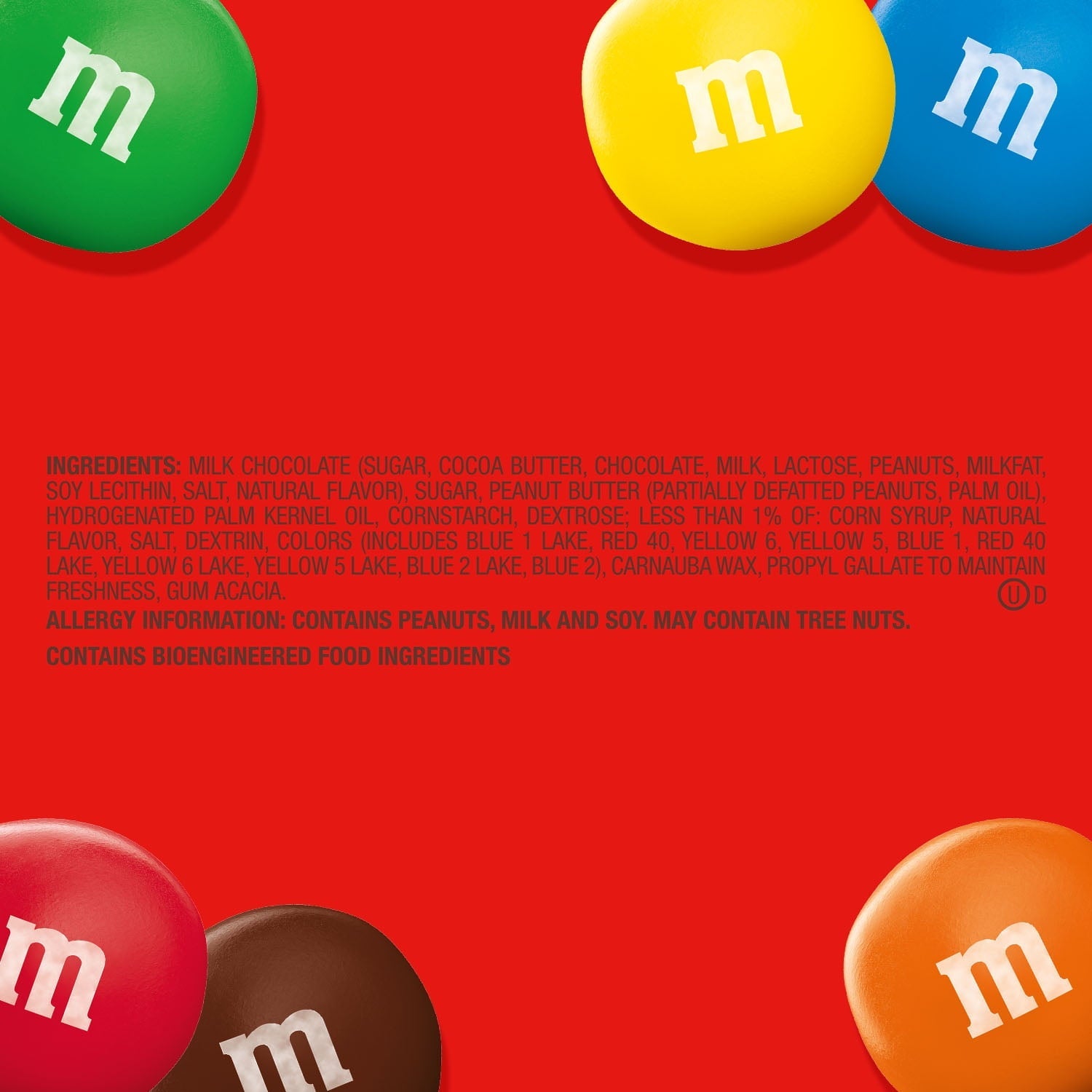 M&M's Peanut Butter Chocolate Candy, Family Size - 17.2 oz Bulk Bag
