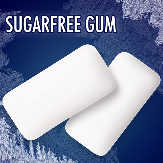 (4 pack) Eclipse Winterfrost Sugar Free Chewing Gum, Value Pack - 180 ct Bag
