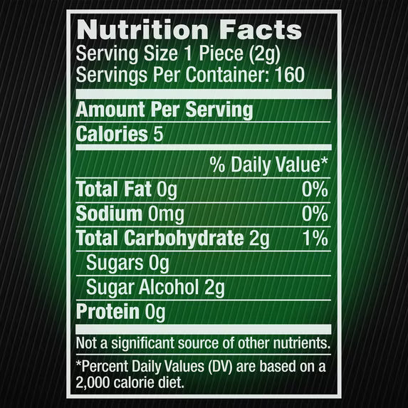 5 Gum Spearmint Rain Sugar Free Chewing Gum - 15 Ct (6 pack)