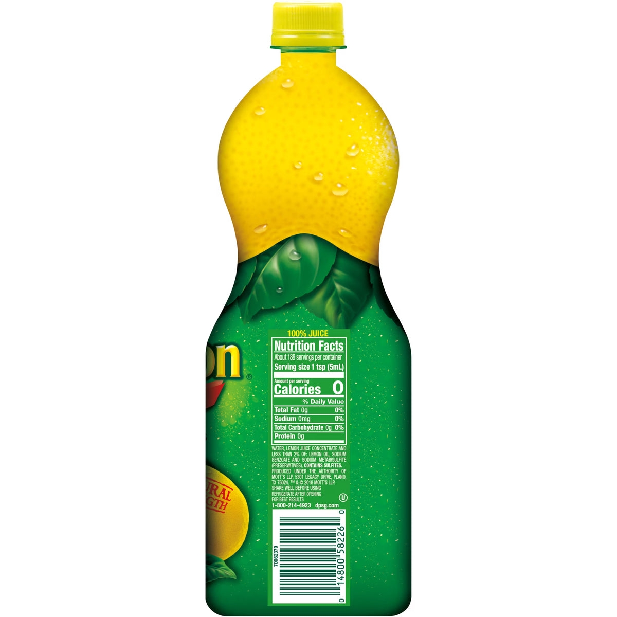 (2 pack) ReaLemon 100% Lemon Juice, 32 fl oz bottle
