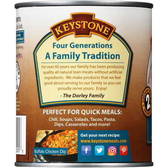 Keystone All Natural Chicken, 28 oz Can (2 Pack) ( FREE SHIPPING )
