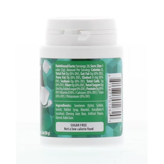 (2 pack) Elite Must Sugar Free Spearmint Cubed Gum, 2oz
