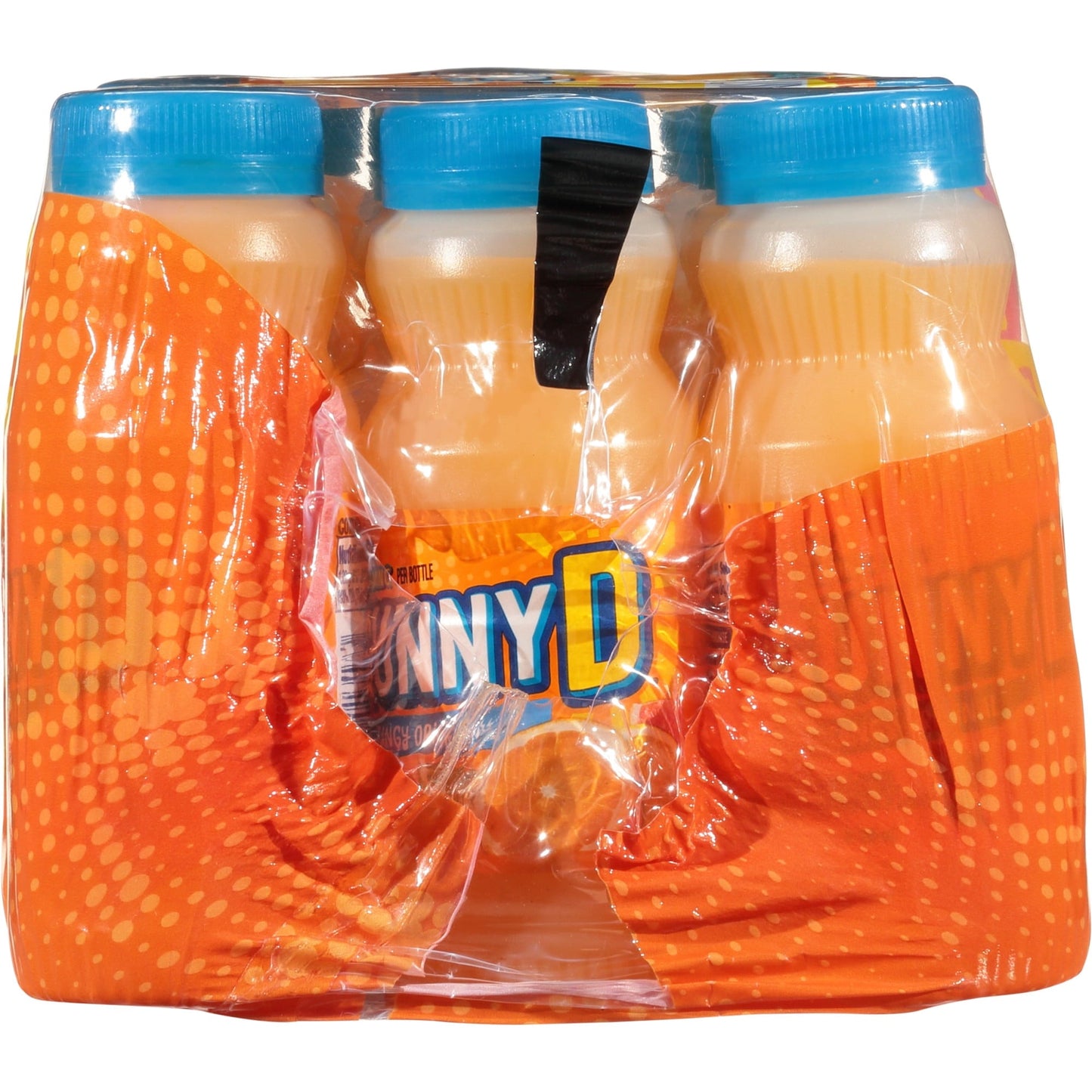 SUNNYD Tangy Original Shelf Stable Orange Juice Drink, 18 Count, 6.75 fl oz Bottles