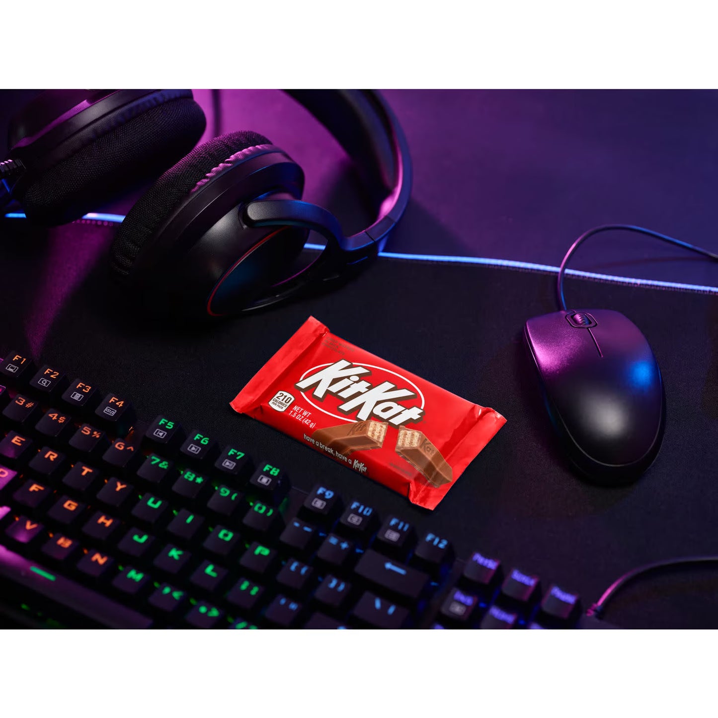 (3 pack)Kit Kat Milk Chocolate Wafer Candy, Bars 1.5 oz, 6 Count