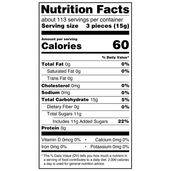 (6 pack) Great Value Peppermint Starlight Mints Hard Candy, 60 oz