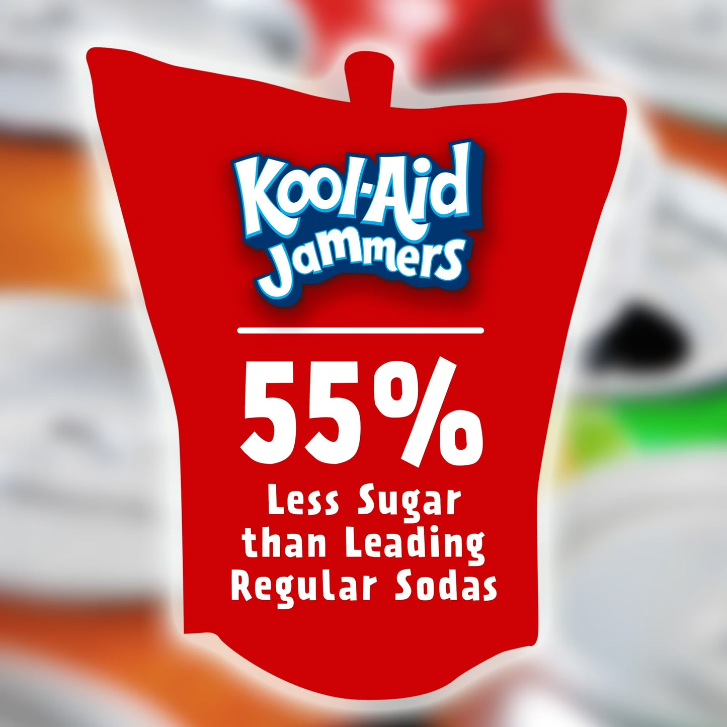 Kool-Aid Jammers Drink, 30 Pouches, for School Lunches and On-the-Go Hydration, Artificially Flavored Tropical Punch, Grape and Cherry Flavors, 6 fl oz